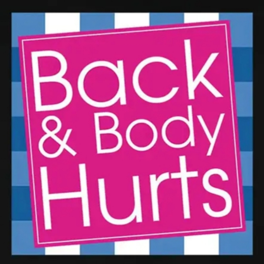 🌟Buy Now🌟 Back & Body Hurts Medium & Large T-shirt - Picture 2 of 5